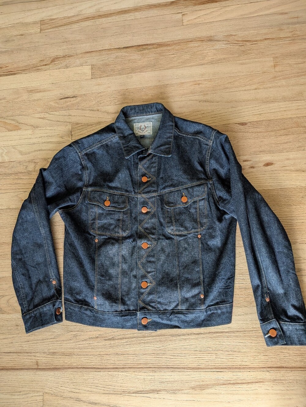 Freenote Cloth High Low Jacket In Broken Twill